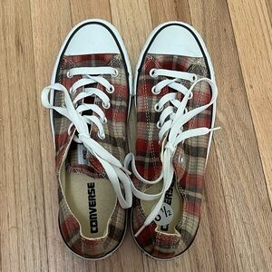 PLAID CONVERSE